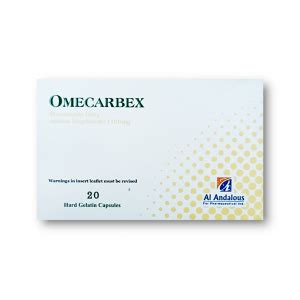 سعر دواء omecarbex 20/1100mg 20 caps.