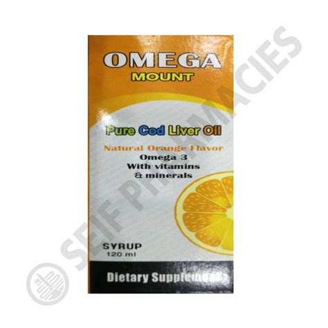 سعر دواء omega mount syrup 120 ml