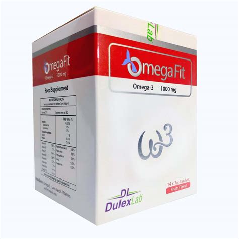 سعر دواء omegafit 1000 mg 14 sachets