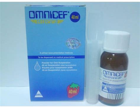 سعر دواء omnicef 125mg/5ml susp. 40ml