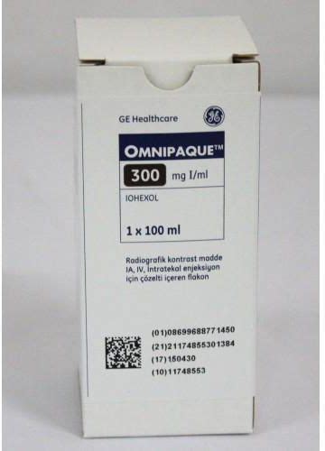 omnipaque 300 mg 1 vial10 ml