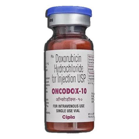 سعر دواء oncodox 10mg vial