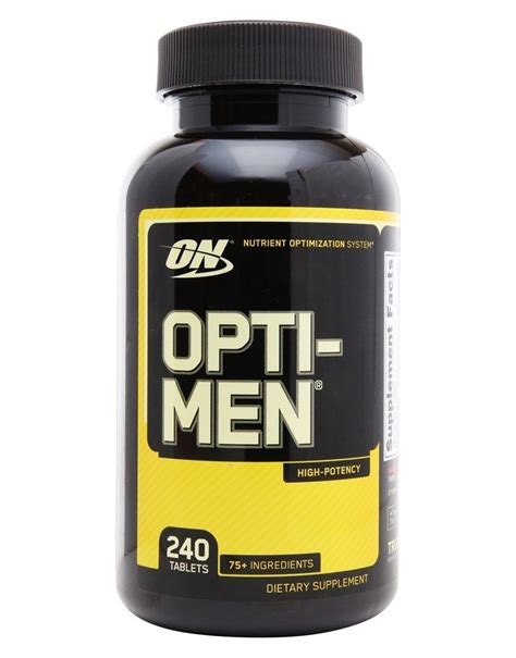 opti-men multivitamin 240 tablets