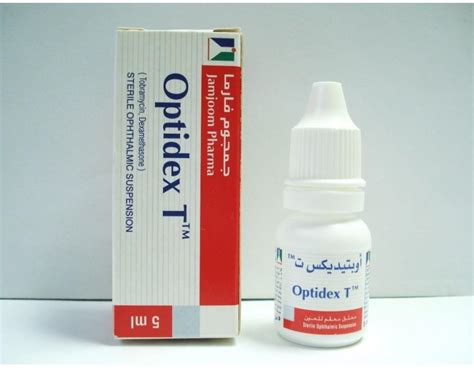 سعر دواء optidex -t eye drops 5 ml