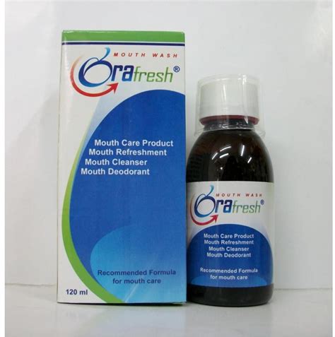 orafresh mouth wash 120ml