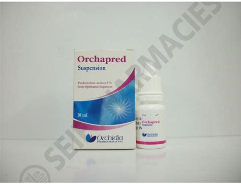 سعر دواء orchapred 1% eye drops (susp.) 10 ml