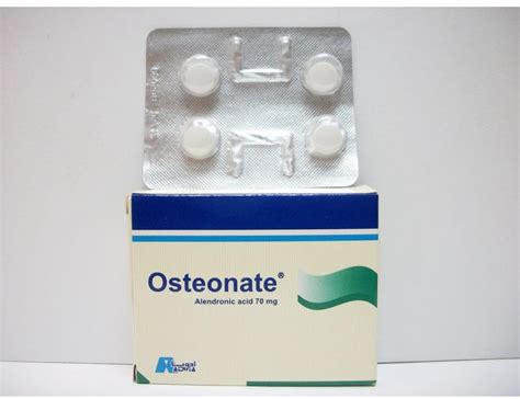 سعر دواء osteonate 70mg 4 tab.
