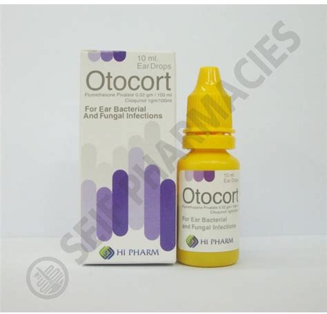 otocort ear drops 10 ml