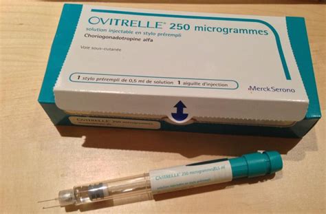 ovitrelle 250 mcg/0.5 ml pre-filled syringe