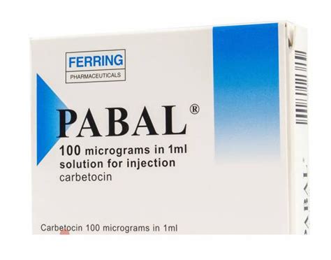pabal 100mcg/ml 5 amp. for i.v. inj.