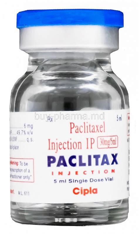 سعر دواء paclitax 30mg/5ml (100mg) vial