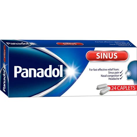 سعر دواء panadol sinus relief pe 24 tablets