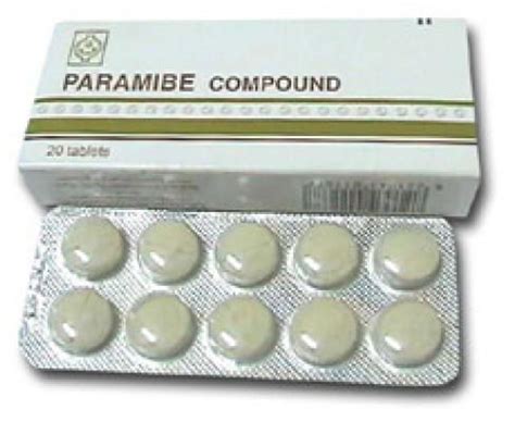 سعر دواء paramibe compound 20 tab.