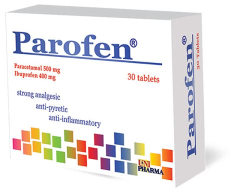 parofen 30 oblong tab.