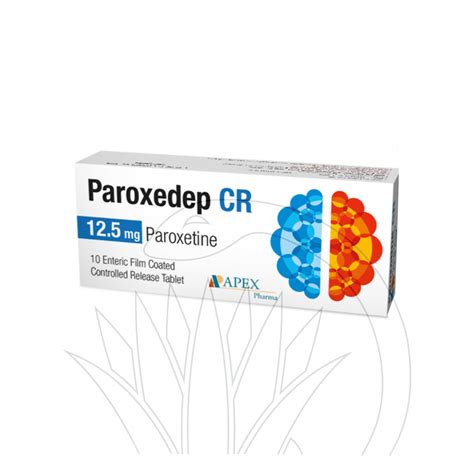 سعر دواء paroxedep cr 12.5 mg 10 f.c.tab