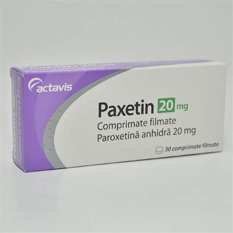 سعر دواء paxetin 20mg 10 tab.