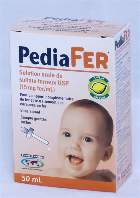 pedia fer oral drops 15 ml مستورد