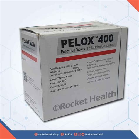 سعر دواء pelox 400mg 10 tab.
