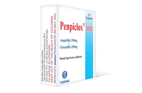 pencillimox 500/500 mg 20 f.c. tabs.