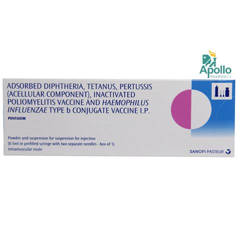 pentaxim 0.5ml vaccine