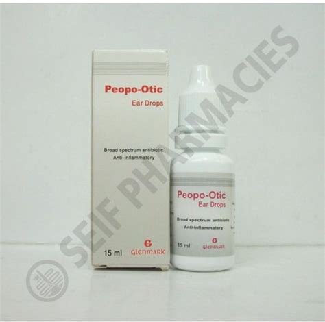 سعر دواء peopo-otic ear drops 15 ml