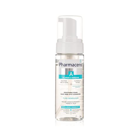 pharmaceris a-puri-sensilium soothing foam face & eye cleansing 150 ml