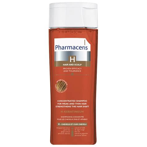 pharmaceris h-keratineum hair shampoo 250 ml