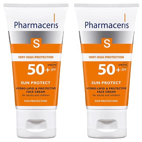 pharmaceris s-hydro-lipid & protective face cream spf50+ 50 ml