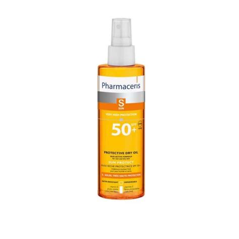 pharmaceris s-protective dry oil spf 50+ spray 200 ml
