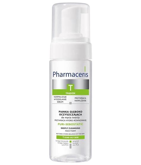 pharmaceris t-puri-sebostatic face foam 150 ml