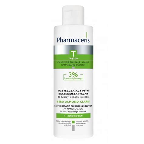 pharmaceris t-sebo-almond-claris 3% bacteriostatic sol. 190 ml