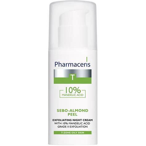 pharmaceris t-sebo-almond peel 10% face cream 50 ml