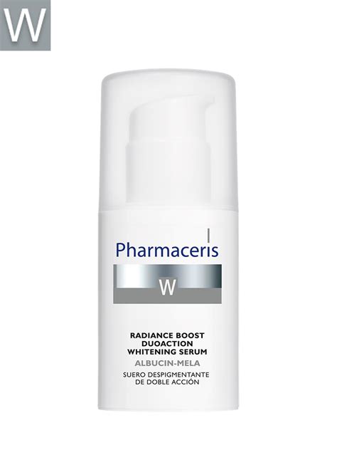 pharmaceris w-radiance boost duoaction whitening serum albucin-mela 30 ml