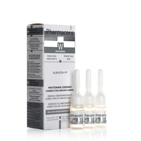 pharmaceris w-whitening essence correcting brown marks albucin-pp 3*4ml