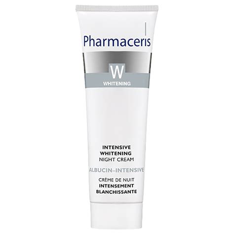 pharmaceris w-whitening intensive skin lightening night cream albucin-intensive 30 ml