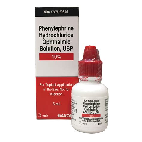 phenylephrine 10 % eye drops