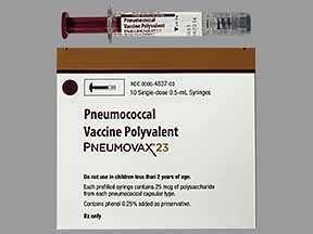 سعر دواء pneumo 23 (25mcg/0.5ml) vaccine s.c/ i.m inj.