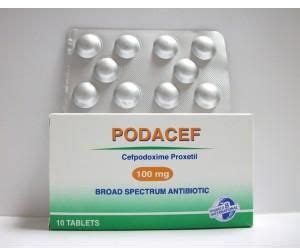 سعر دواء podacef 100mg 10 f.c.tab.