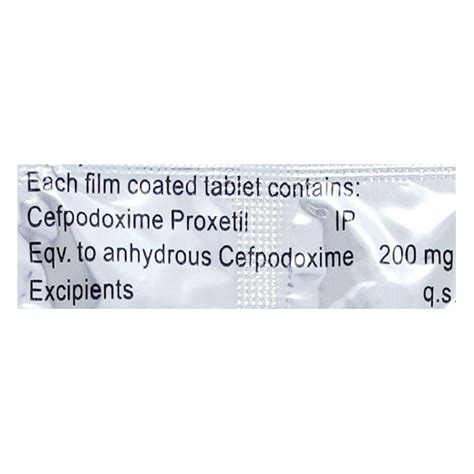 podacef 200mg 10 f.c. tab.