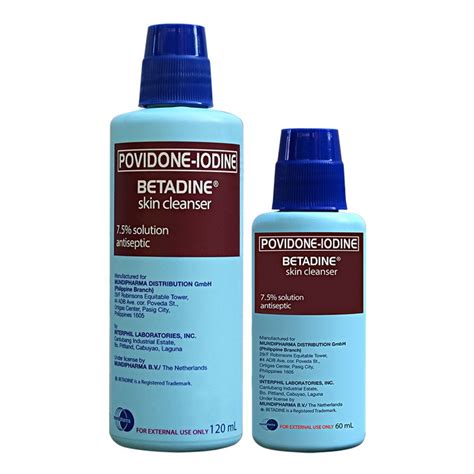 povidone skin cleanser 7.5% topical solution