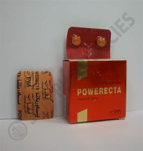 سعر دواء powerecta 20mg 4 f.c. tabs.
