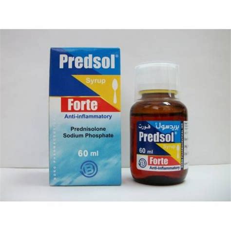 سعر دواء predsol forte 15mg/5ml syrup 60ml