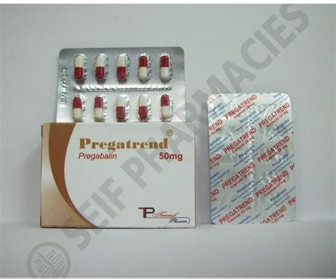 pregatrend 50 mg 30 caps.