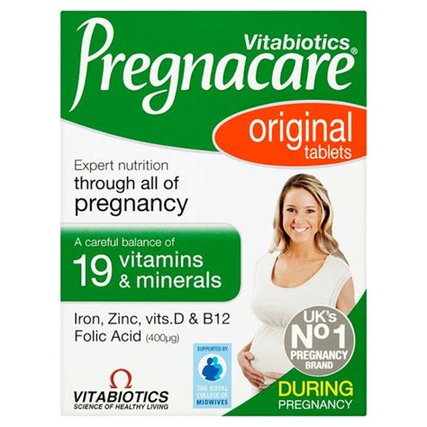 pregnacare 30 f.c. tabs.