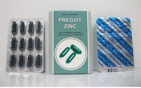 pregvit-zinc 24 caps.