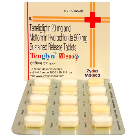 prevaglip plus 2.5/500mg 10 tabs.