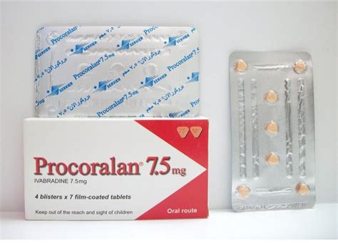 سعر دواء procoralan 7.5mg 28 f.c. tabs.