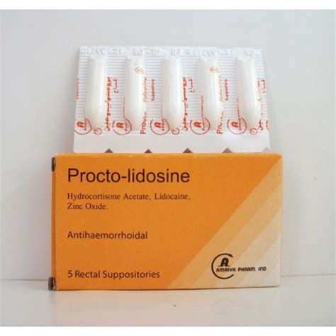 سعر دواء proctolidosine 5 supp.