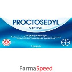 سعر دواء proctosedyl 6 supp.