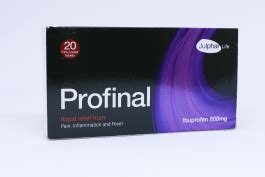 profinal 600mg 20 tab.